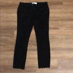 PacSun | Jeans | Pacsun Jeans Size 9 Black With Rips Low Rise | Poshmark